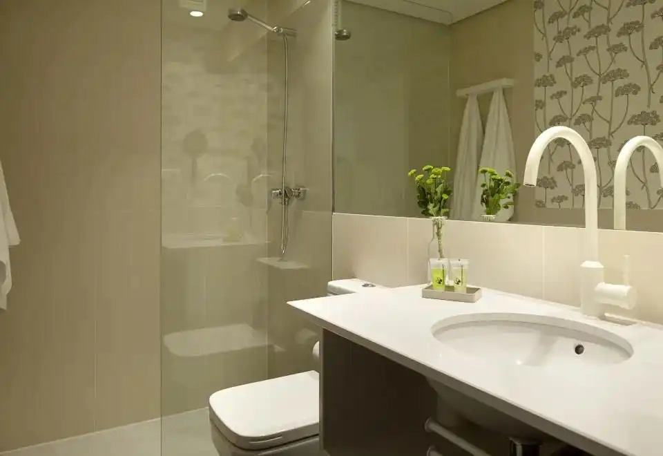 Bathroom of Flat for rent in Donostia - San Sebastián   with Heating, Furnished and Washing machine