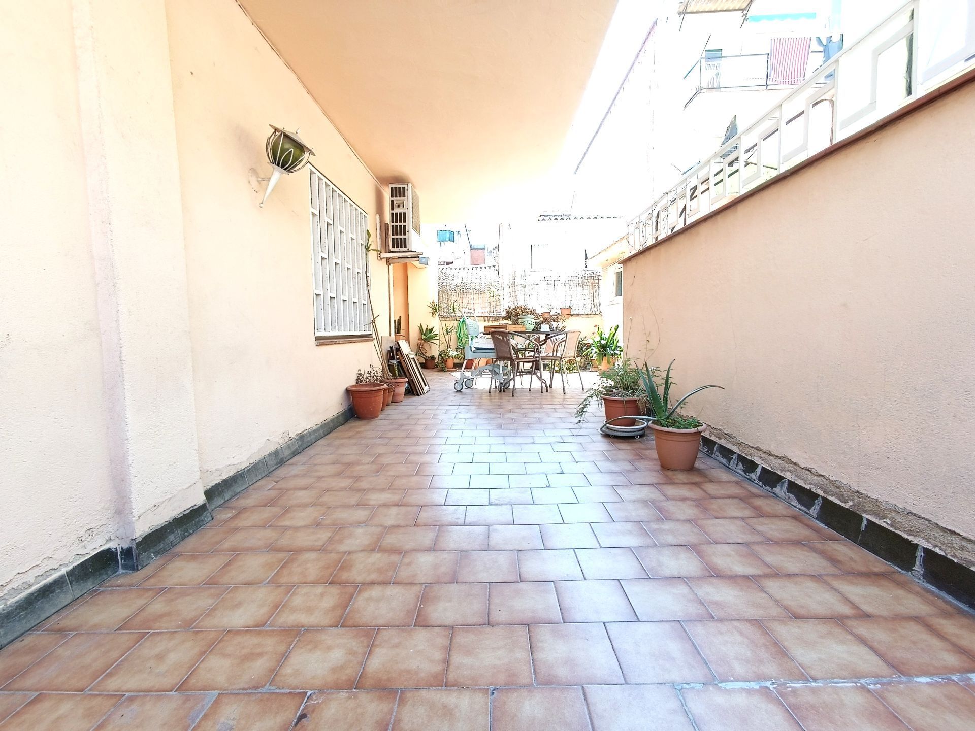 Terrace of Flat for sale in Badalona  with Air Conditioner, Heating and Terrace
