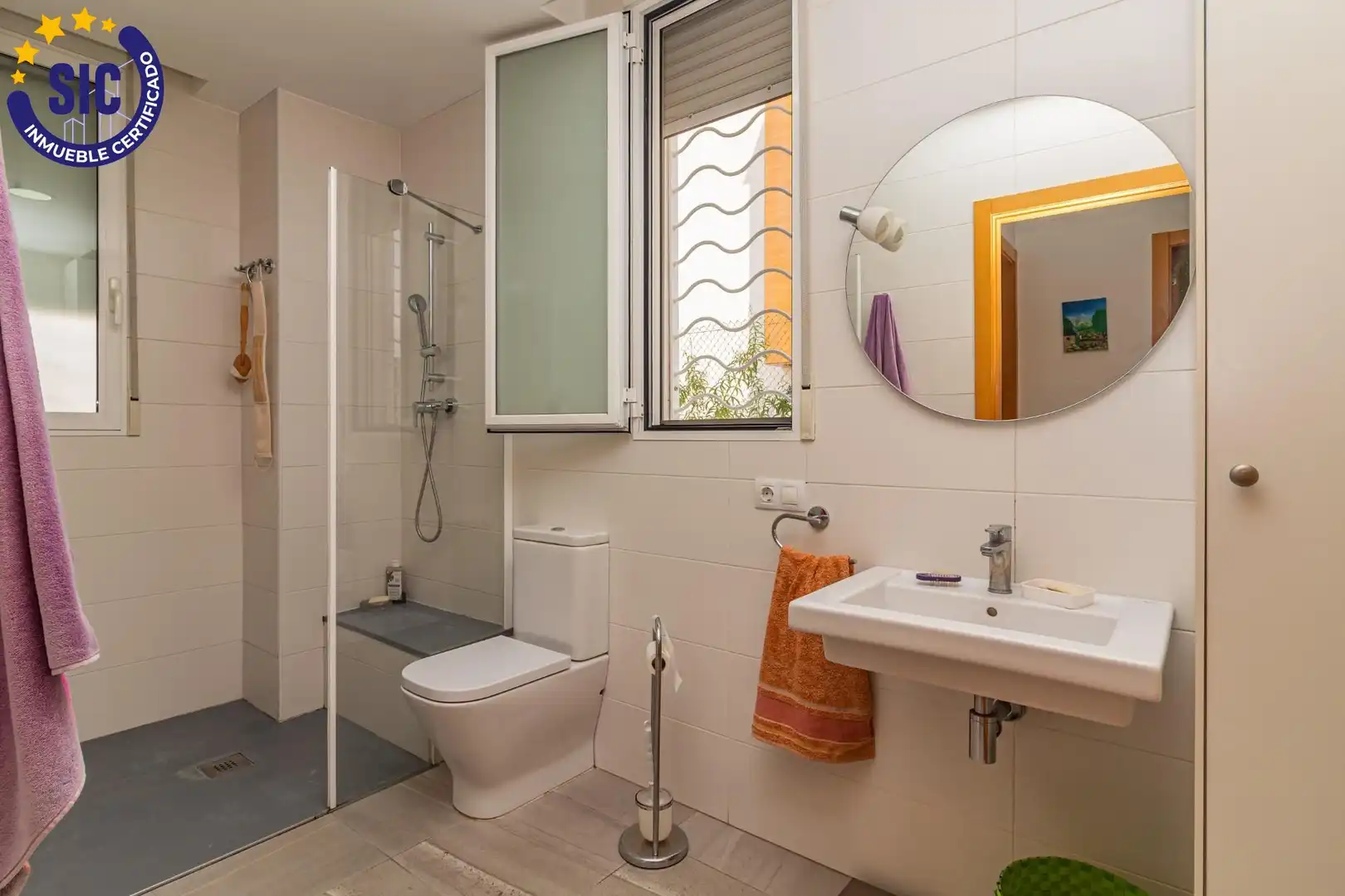 Baño de Casa o chalet en venta en La Pobla de Tornesa con Aire acondicionado, Calefacción y Jardín privado