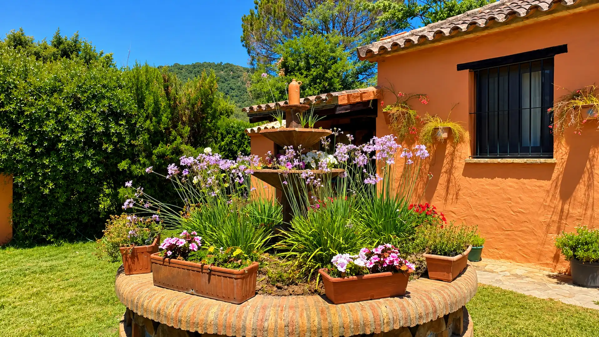 Garten von Haus oder Chalet zum Verkauf in Jimena de la Frontera mit Klimaanlage und Terrasse