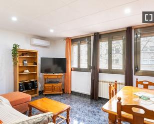 Sala d'estar de Pis de lloguer en  Barcelona Capital amb Aire condicionat, Calefacció i Moblat