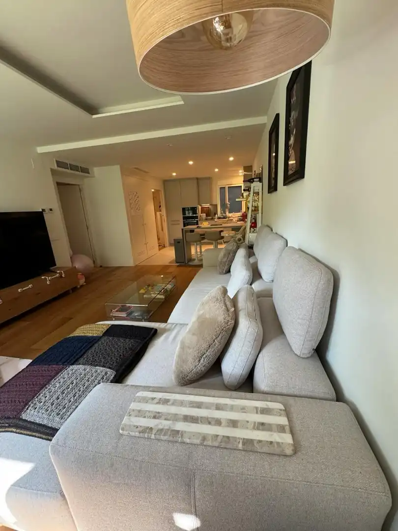 Wohnzimmer von Wohnung zur Miete in Barcelona mit Klimaanlage, Heizung und Möbliert