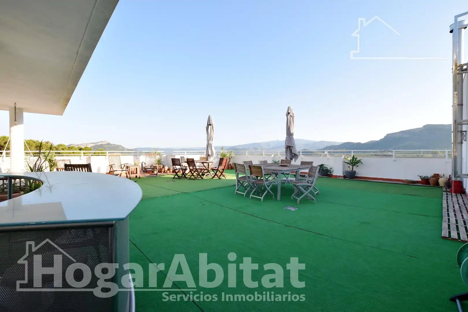 Terraza de Casa o chalet en venta en Gandia con Jardín privado, Parquet y Terraza