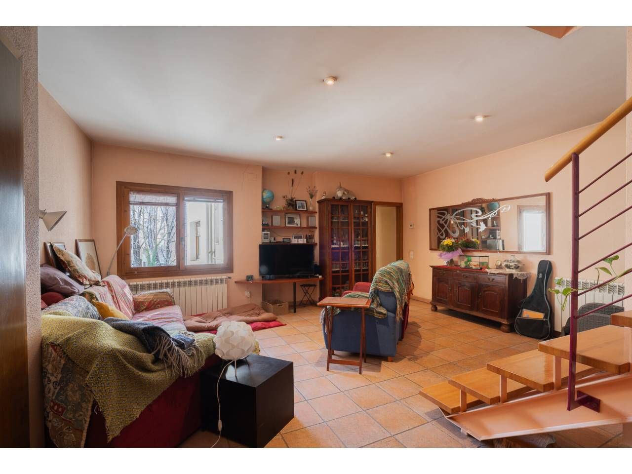 Living room of Duplex for sale in Vic  with Heating, Terrace and Alarm