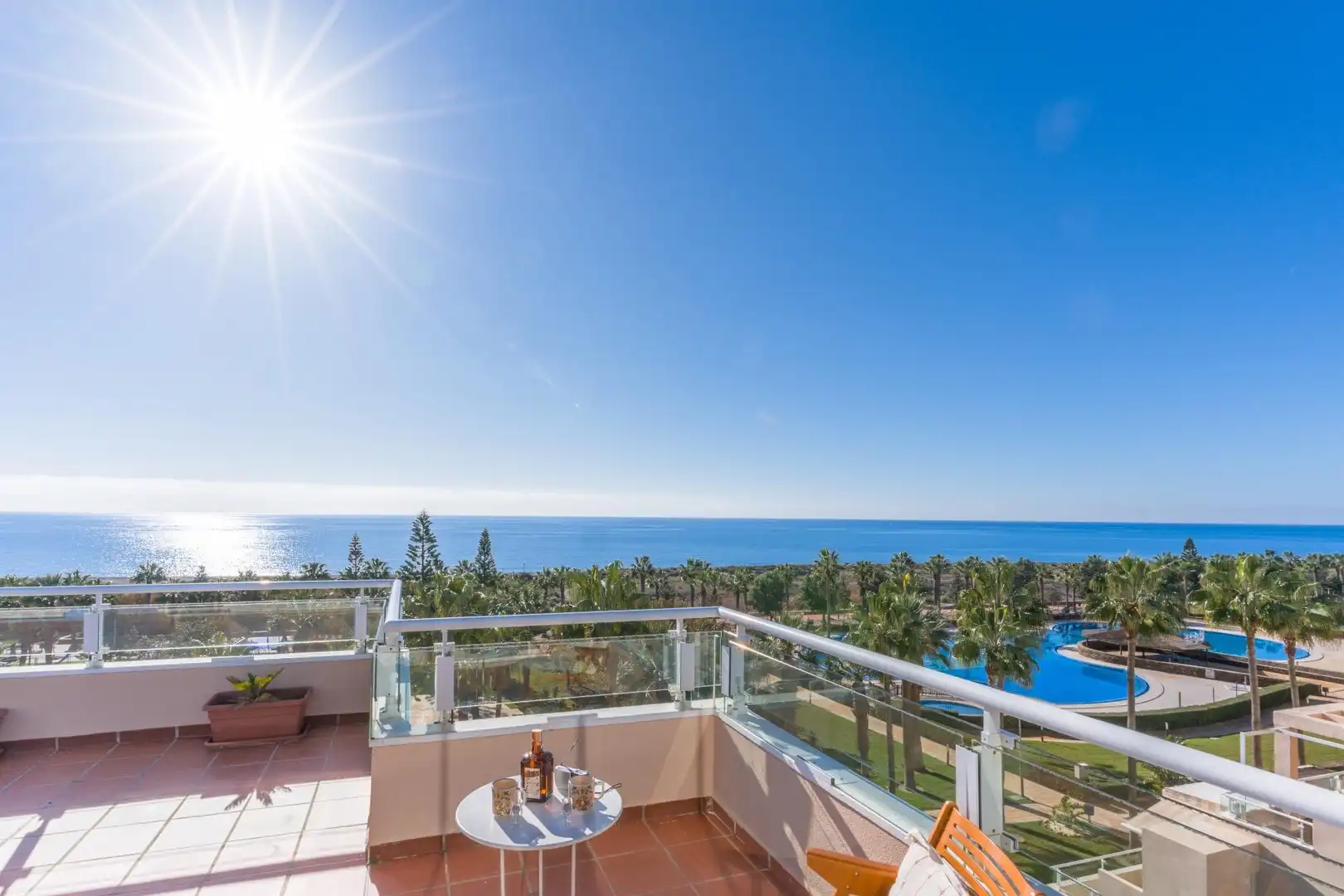 Terraza de Ático en venta en El Ejido con Aire acondicionado, Calefacción y Jardín privado