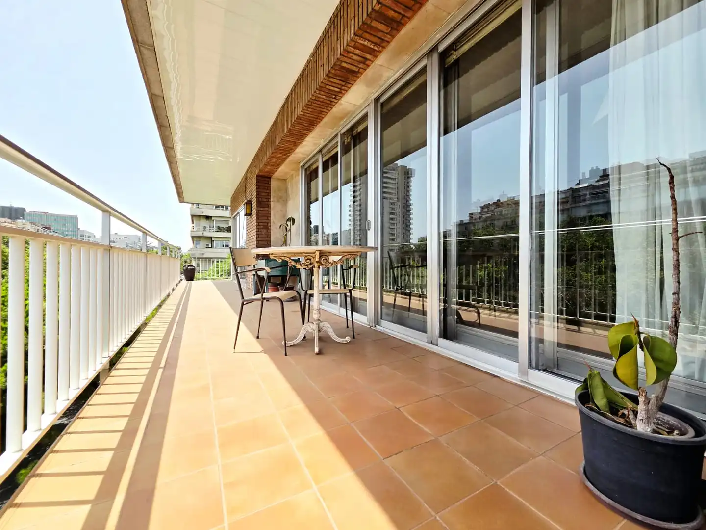 Terrace of Flat for sale in Barcelona  with Air Conditioner, Heating and Parquet flooring