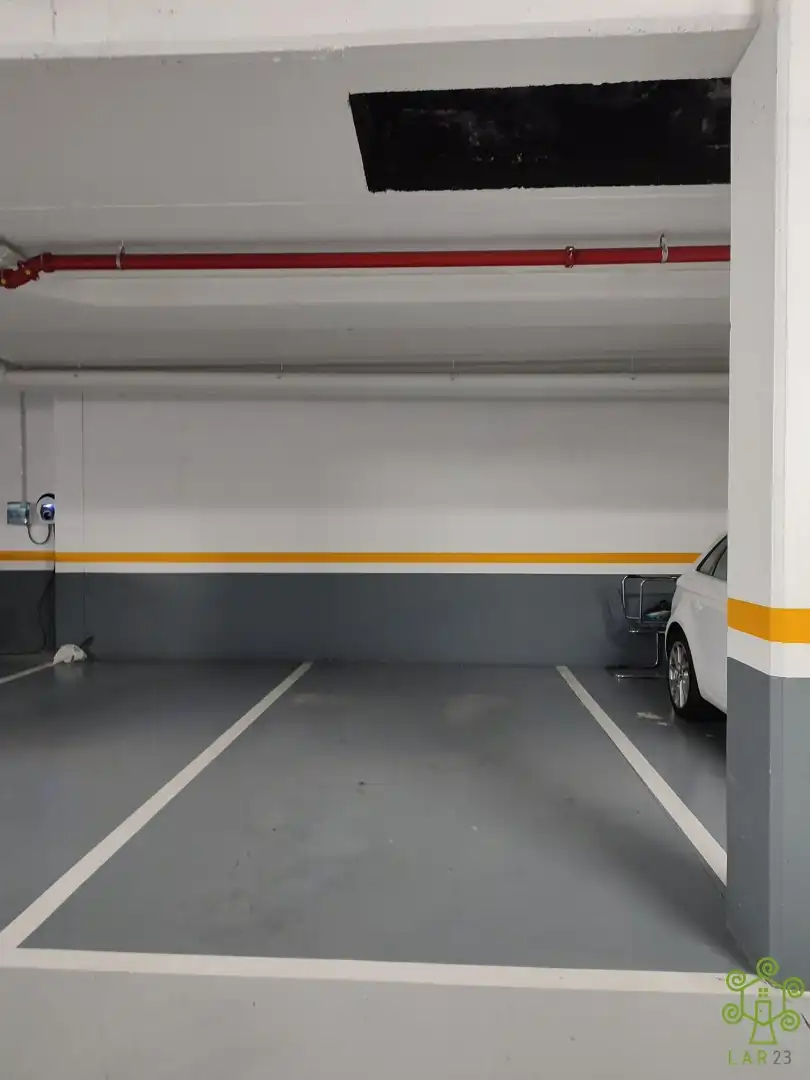 Parking of Flat for rent in Oleiros  with Heating, Parquet flooring and Furnished