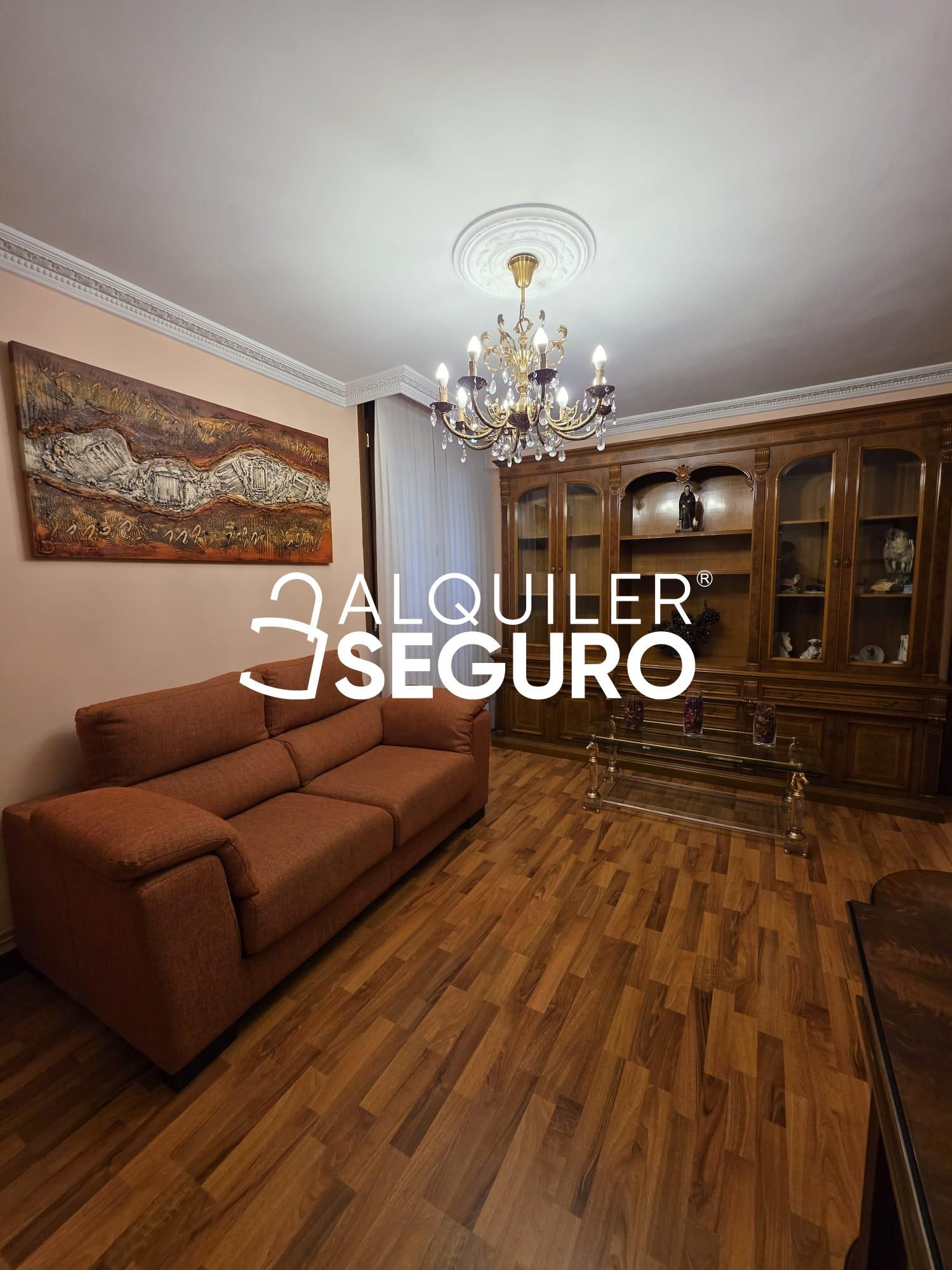 Living room of Flat to rent in  Madrid Capital  with Heating and Furnished