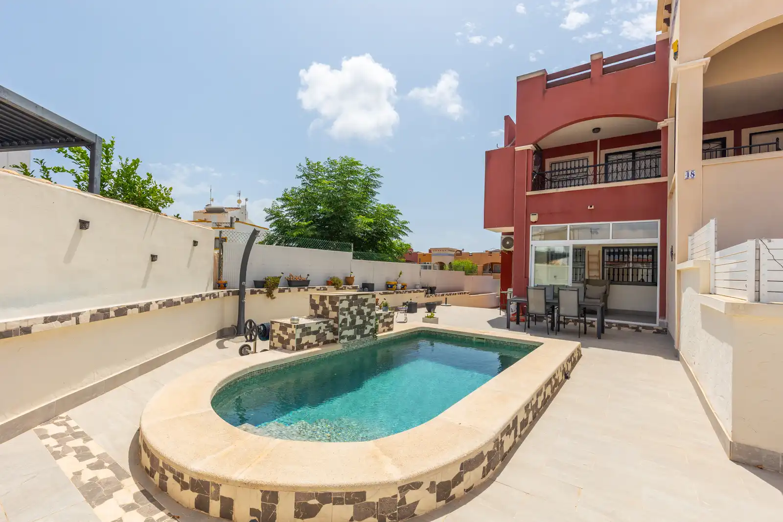 Swimming pool of Ground floor for sale in Orihuela  with Air Conditioner, Terrace and Storage room