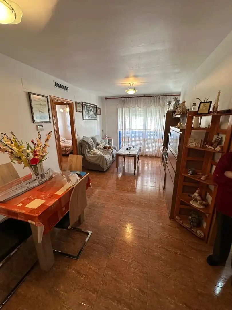 Living room of Flat for sale in Vinaròs  with Terrace and Furnished