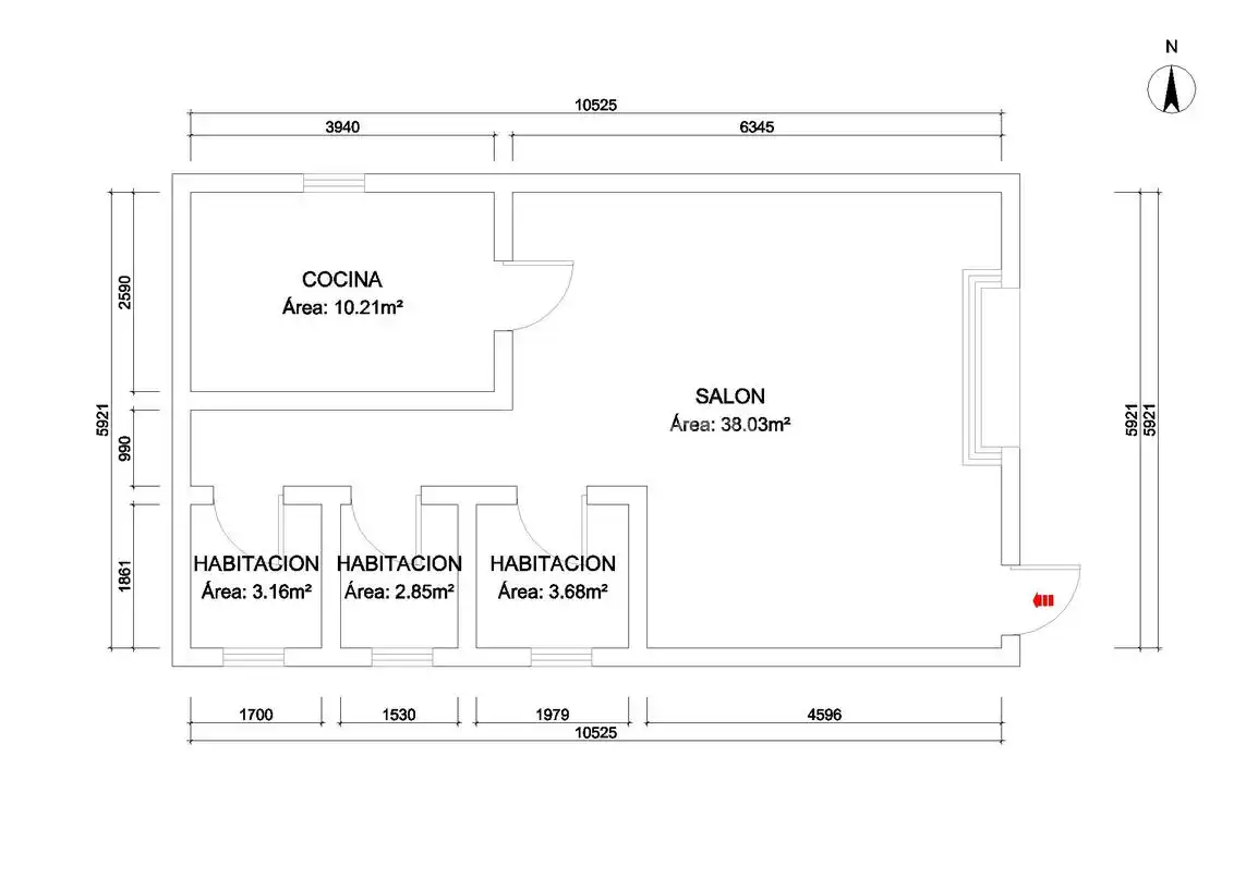 Flat for sale in San Cristóbal de la Laguna