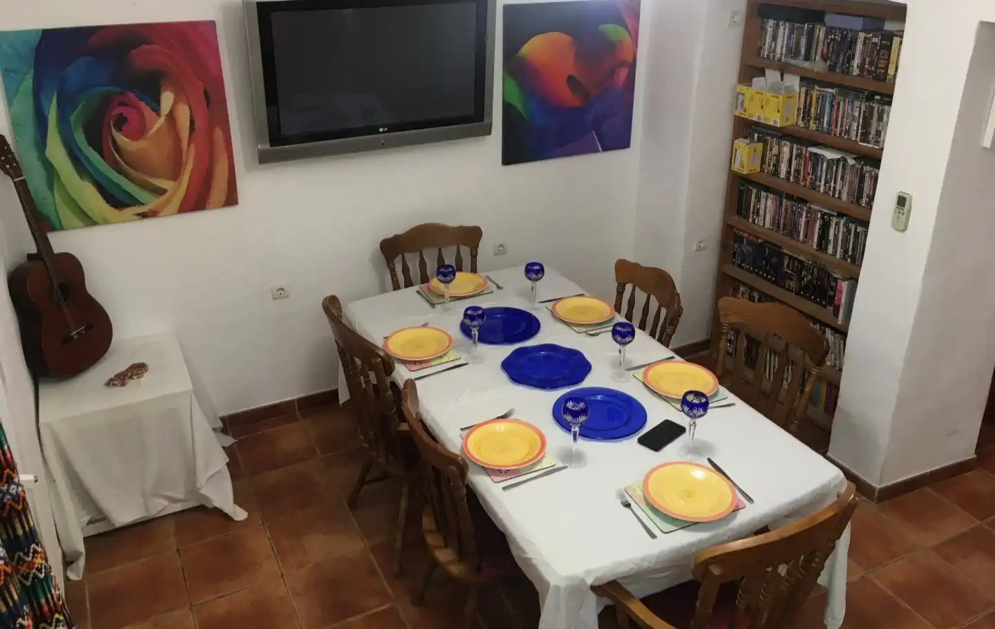 Comedor de Finca rústica en venta en Vélez de Benaudalla con Aire acondicionado, Calefacción y Terraza