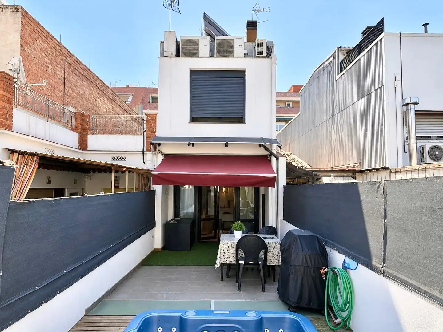 Terrassa de Casa o xalet en venda en Granollers amb Calefacció, Jardí privat i Terrassa