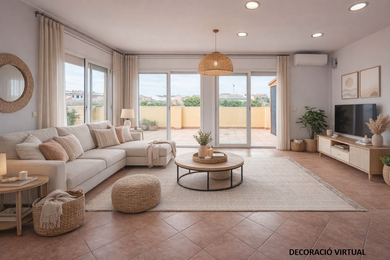 Sala d'estar de Àtic en venda en Palafrugell amb Aire condicionat, Calefacció i Terrassa