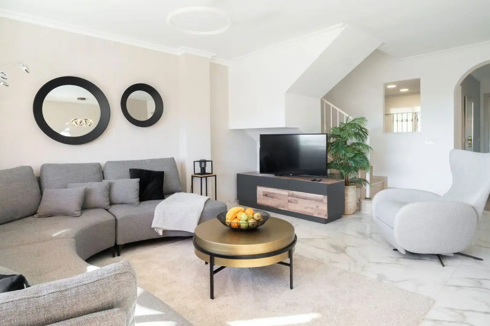 Living room of Attic for sale in Benalmádena  with Air Conditioner, Heating and Terrace