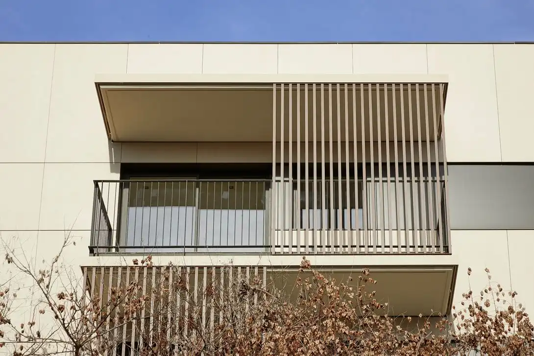 Außenansicht von Wohnung zur Miete in Sant Joan Despí mit Klimaanlage, Heizung und Privatgarten