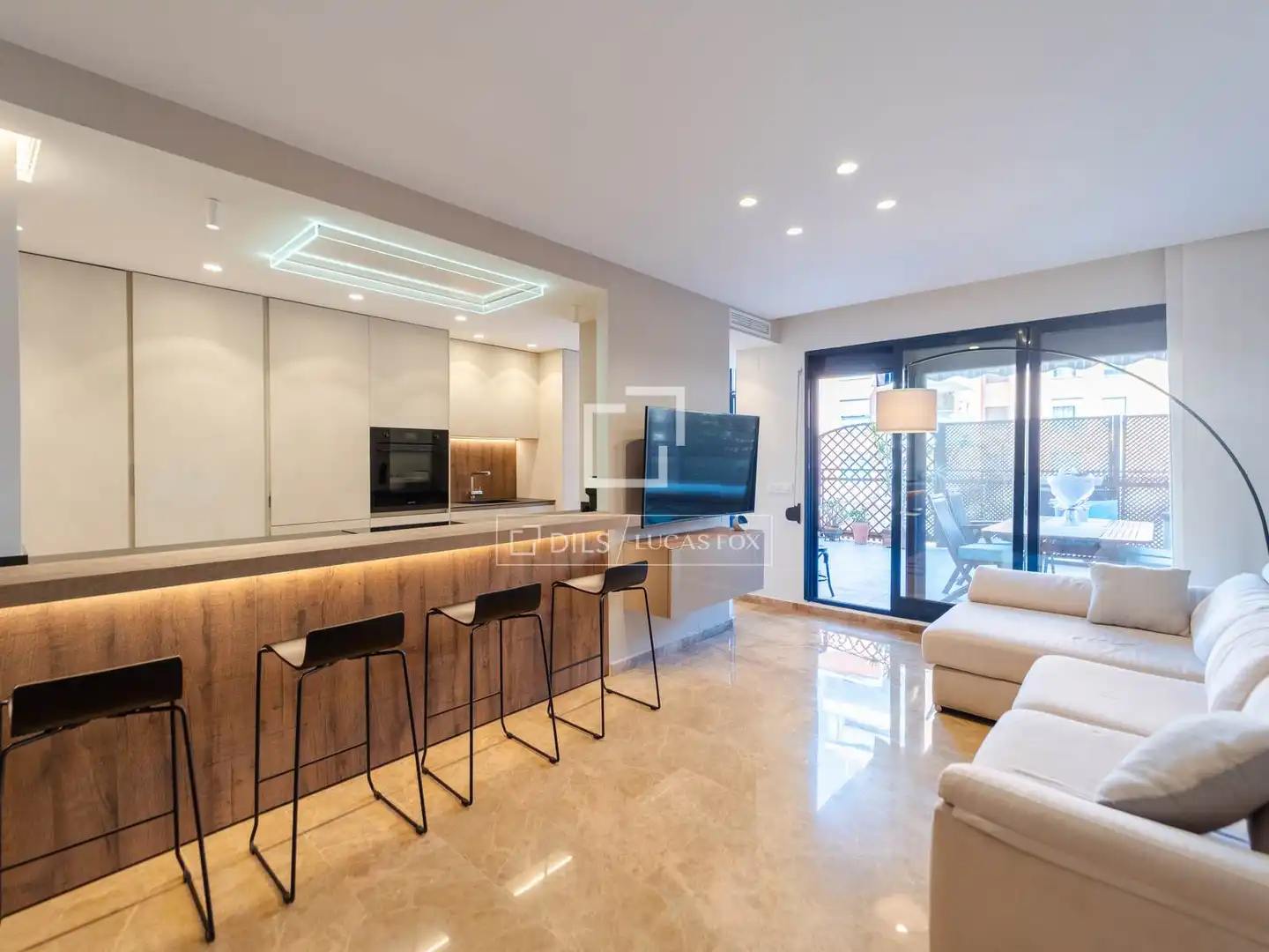 Sala de estar de Piso en venta en Valencia con Aire acondicionado, Calefacción y Terraza