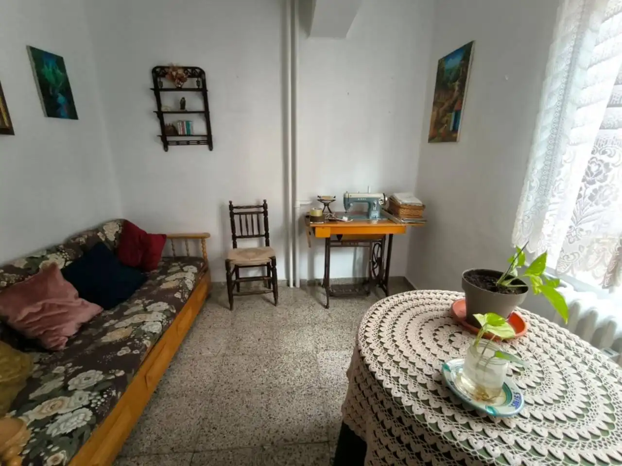 Sala d'estar de Pis en venda en Albacete amb Calefacció, Traster i Balcó