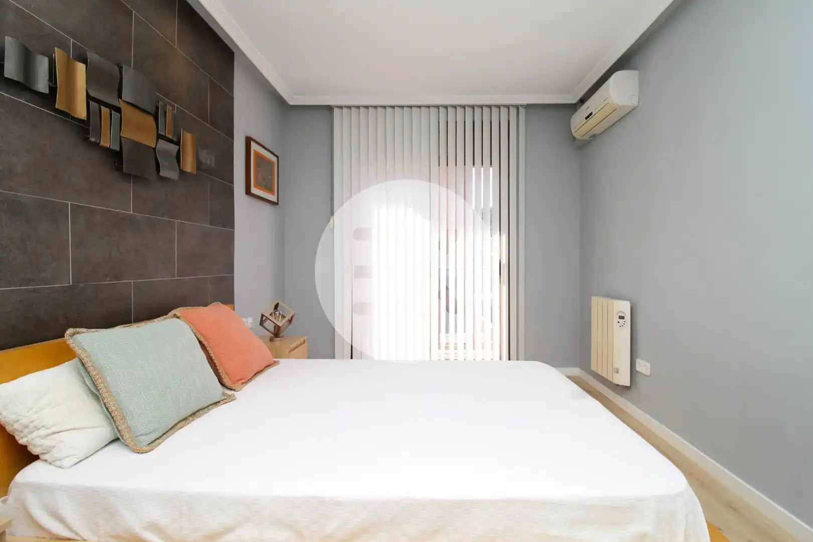 Bedroom of Flat for sale in Castelldefels  with Air Conditioner, Heating and Parquet flooring