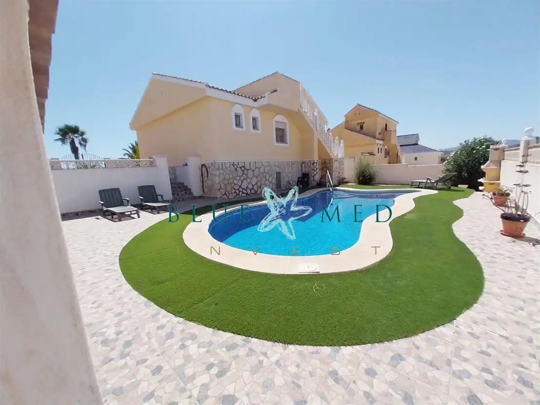 Piscina de Casa o chalet en venta en Mazarrón con Aire acondicionado, Calefacción y Jardín privado