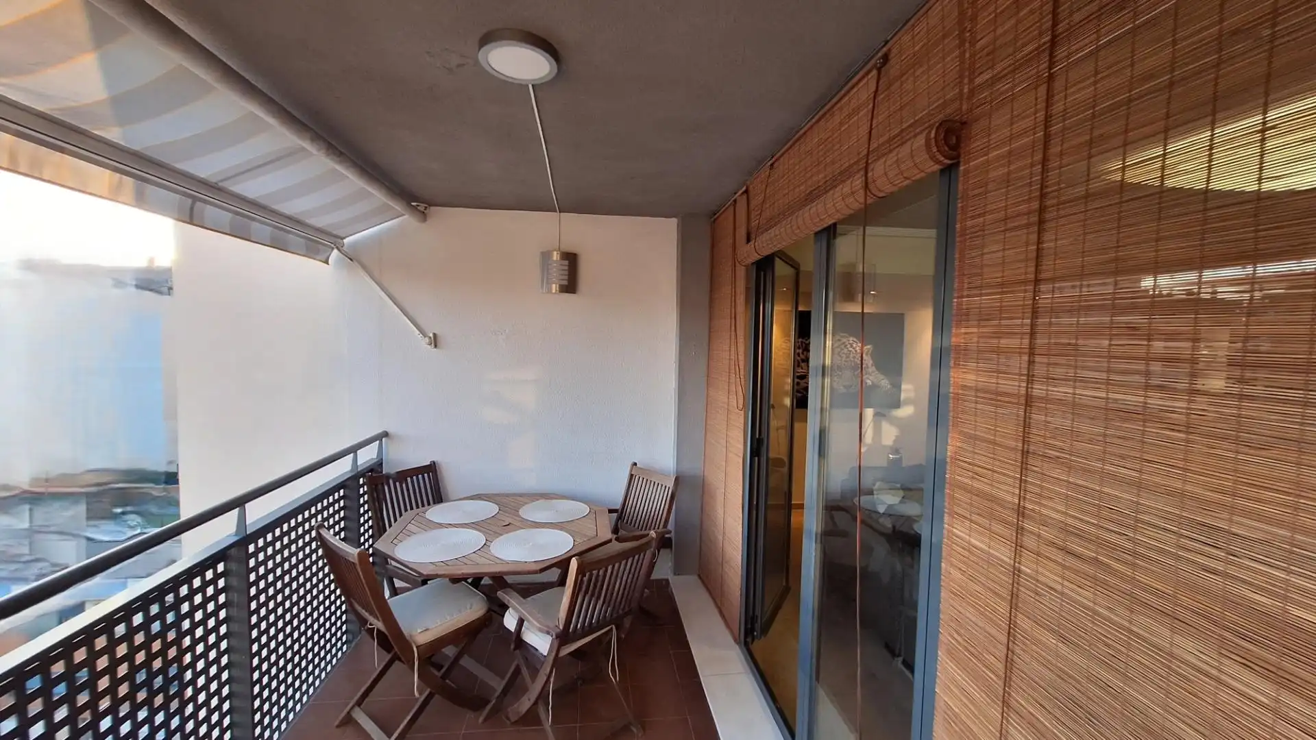 Balcony of Flat for rent in Valencia  with Heating, Furnished and Balcony
