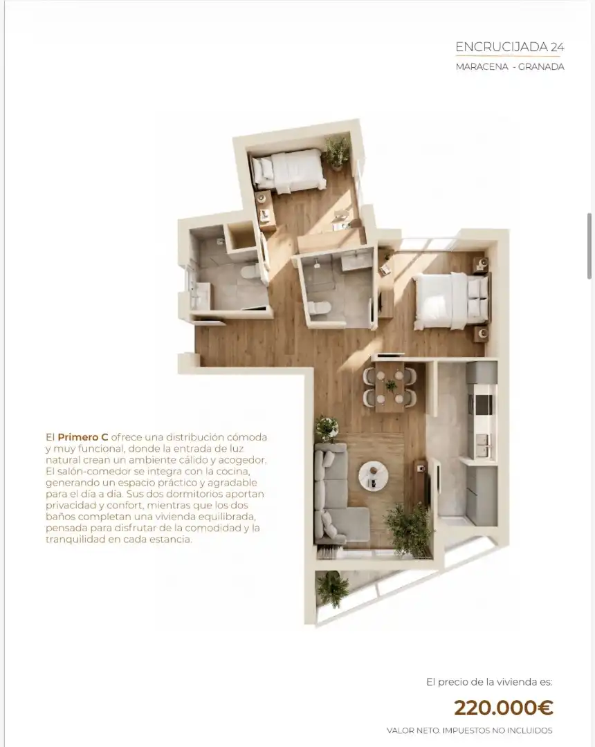 Flat for sale in Maracena  with Air Conditioner, Heating and Terrace