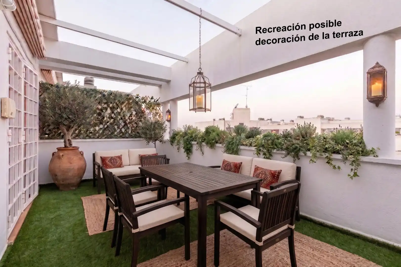Terraza de Ático en venta en Fuencarral - El Pardo