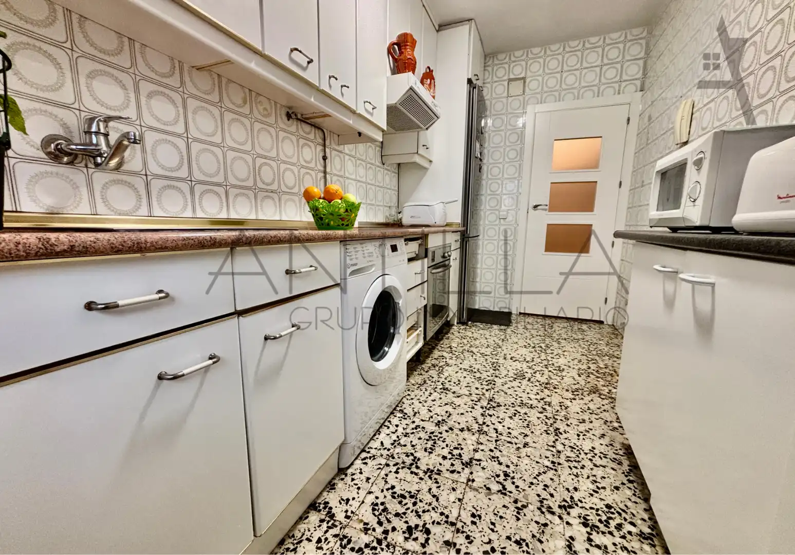 Kitchen of Flat for sale in Madrid  with Heating, Furnished and Alarm