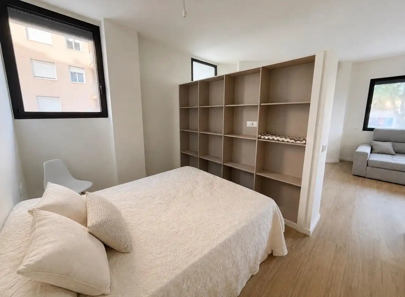 Schlafzimmer von Erdgeschoss zum Verkauf in  Palma de Mallorca mit Klimaanlage und Heizung