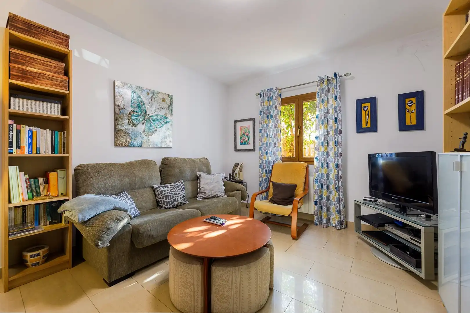 Sala de estar de Casa o chalet en venta en  Palma de Mallorca con Aire acondicionado, Jardín privado y Terraza
