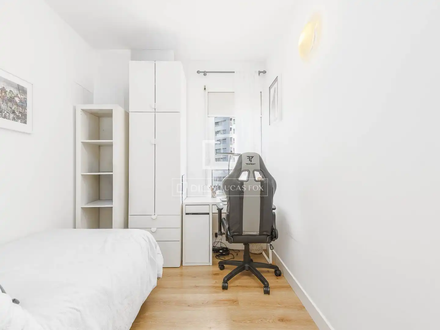 Bedroom of Flat for sale in Barcelona  with Air Conditioner, Private garden and Terrace