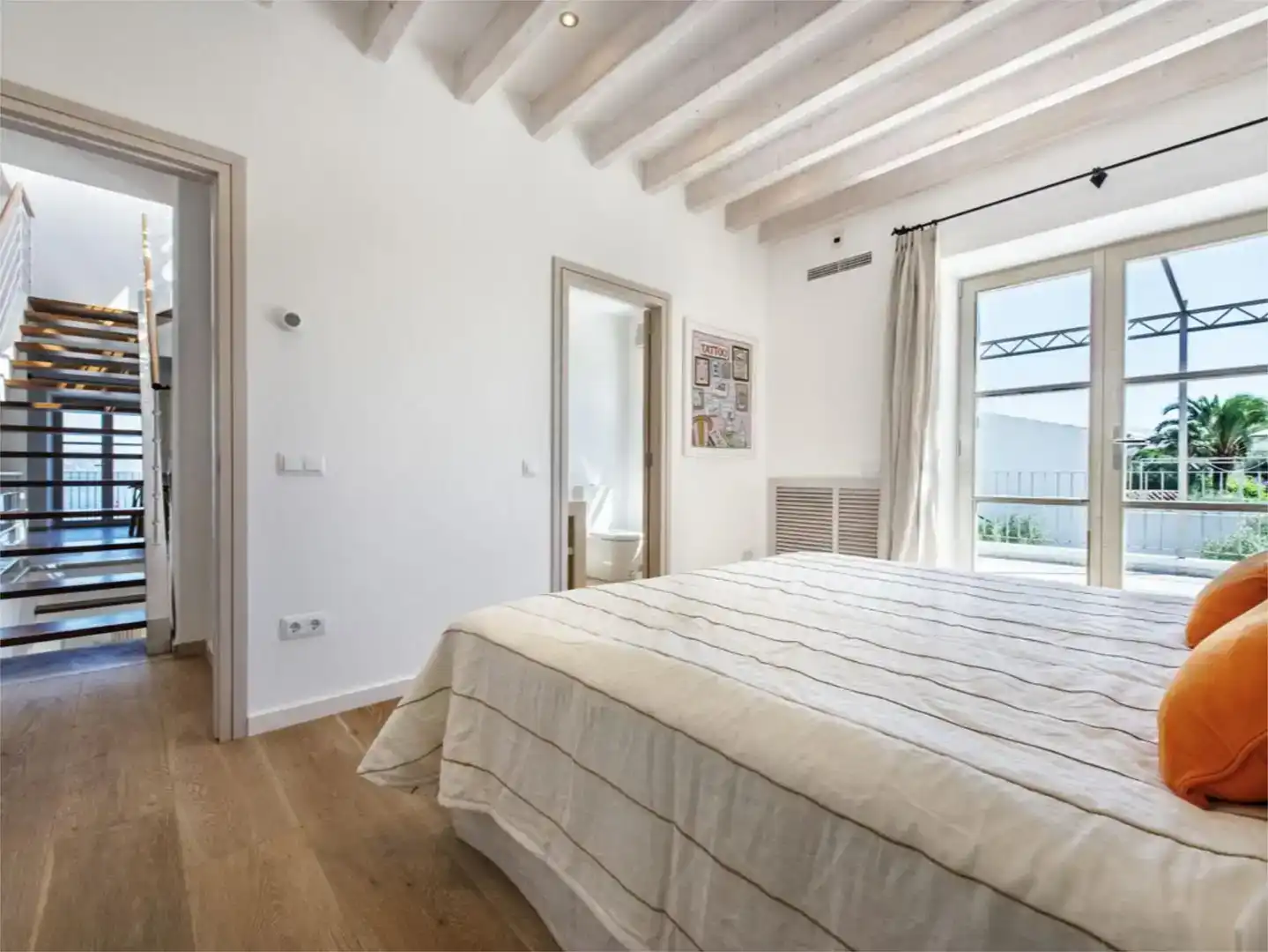 Dormitori de Pis en venda en Alcúdia amb Aire condicionat, Jardí privat i Parquet
