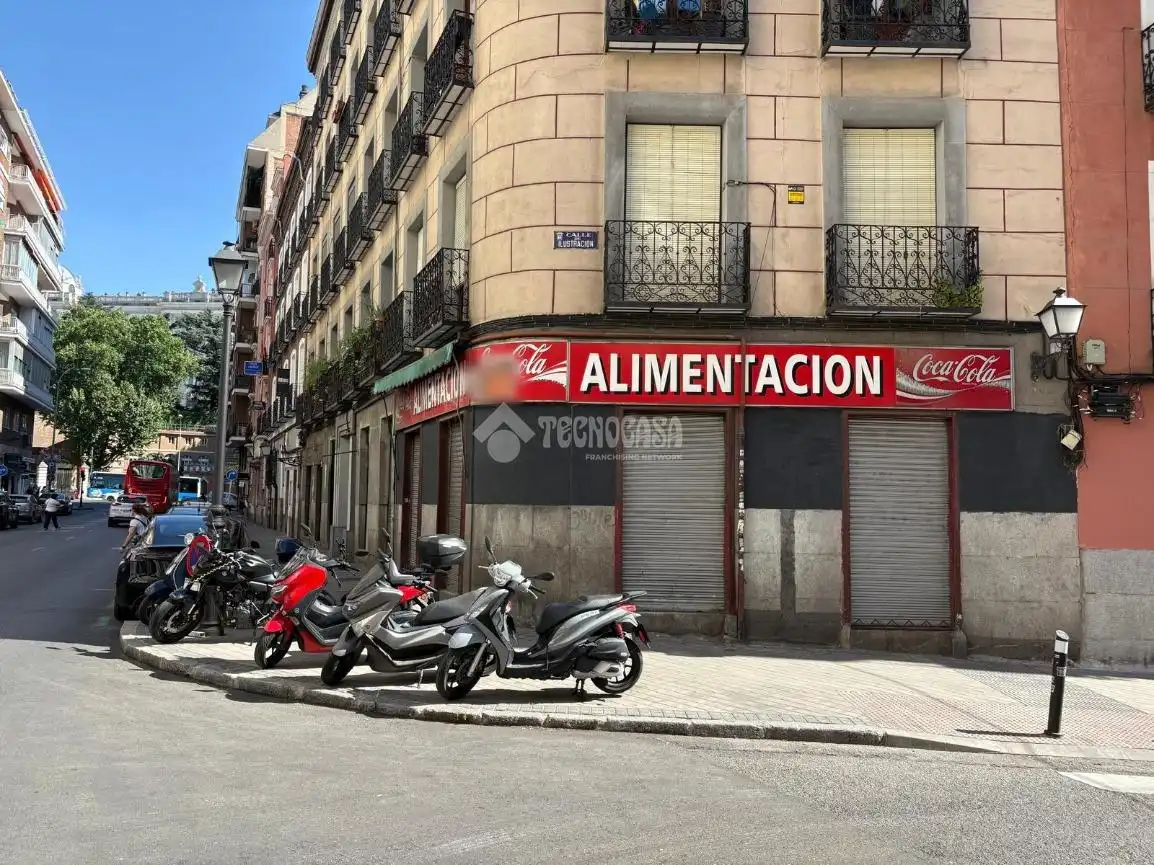 Vista exterior de Local de lloguer en Madrid