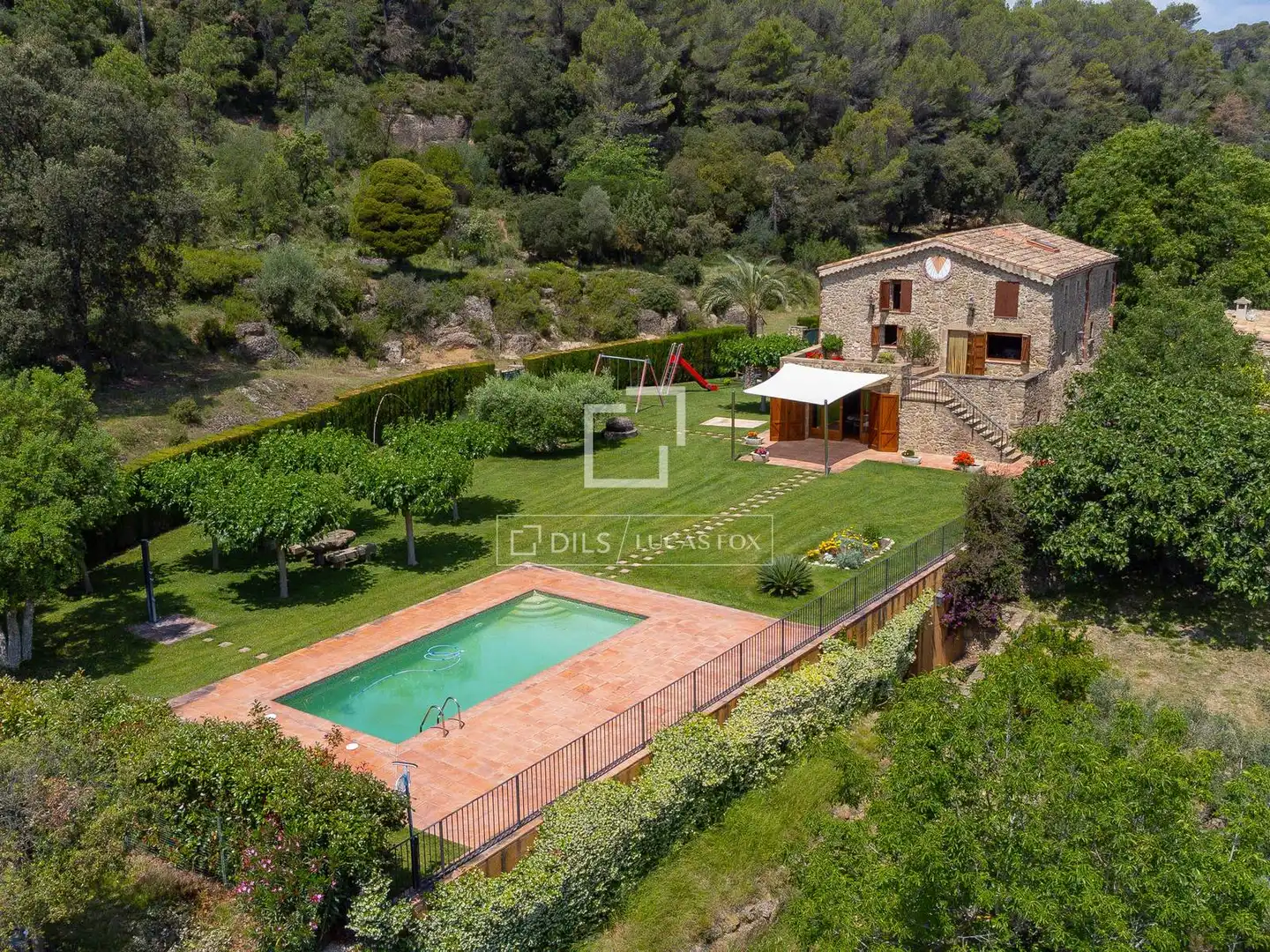 Jardí de Finca rústica en venda en Lladó amb Aire condicionat, Calefacció i Jardí privat