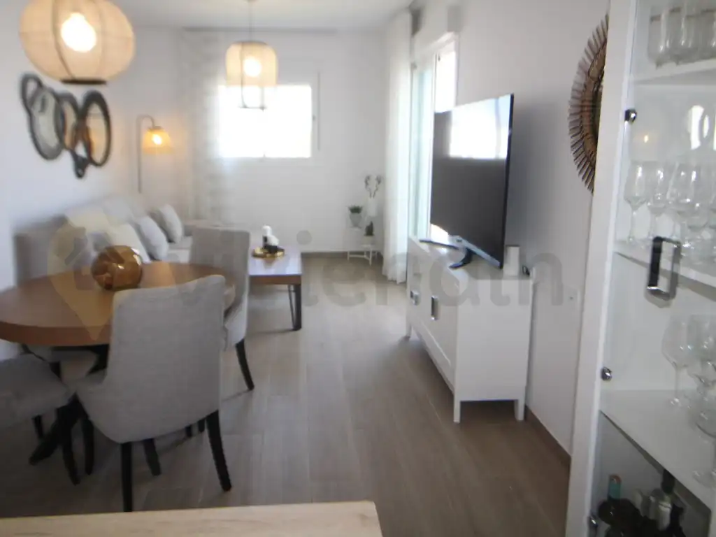 Sala de estar de Ático en venta en Chipiona
