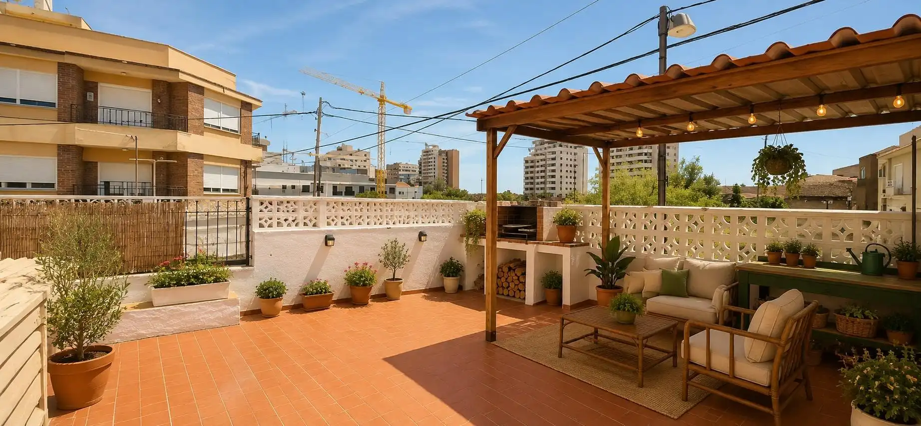 Terrace of Houses for sale in El Campello  with Terrace and Storage room