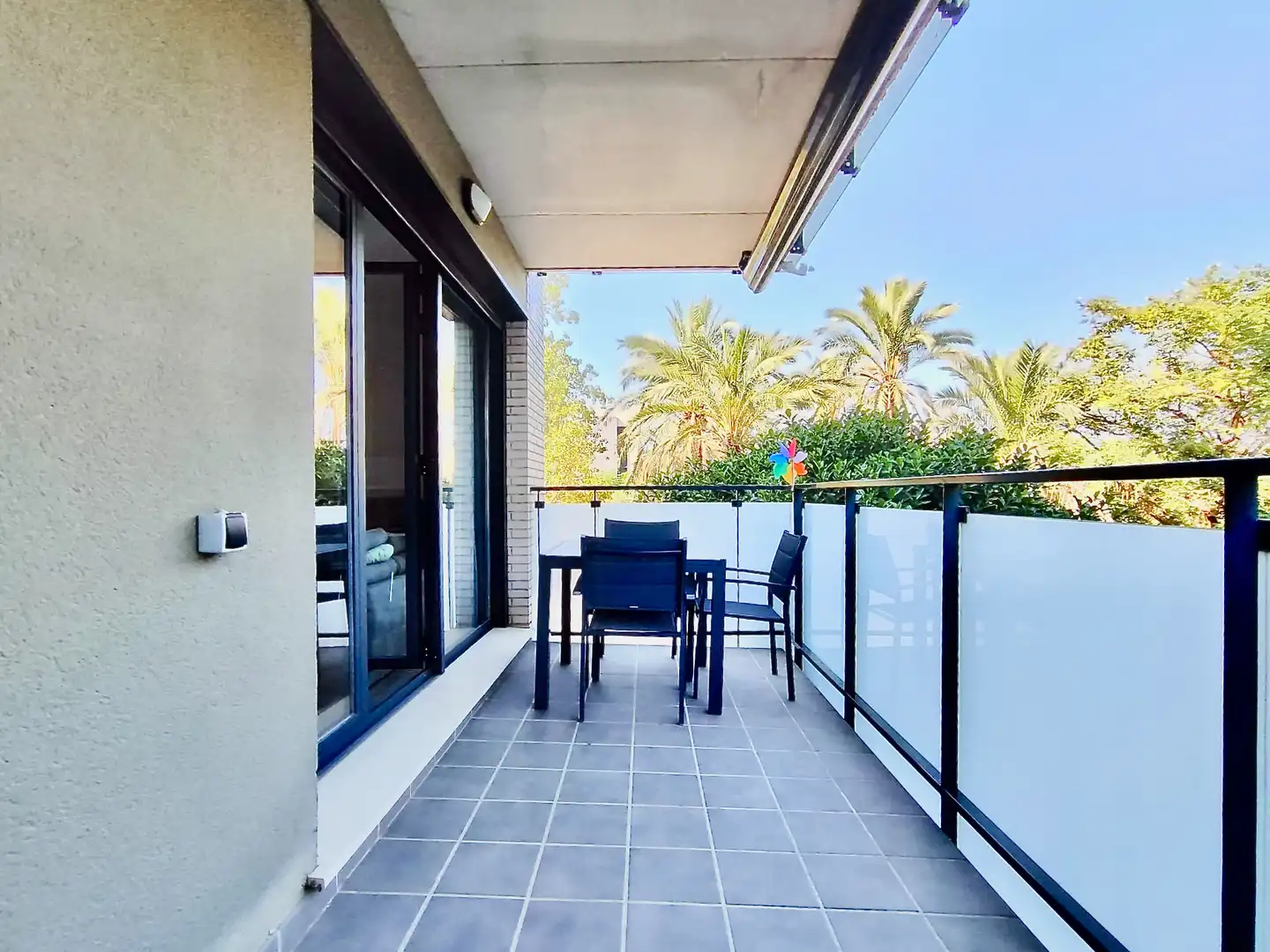 Terrace of Flat for sale in Salou  with Air Conditioner, Heating and Parquet flooring