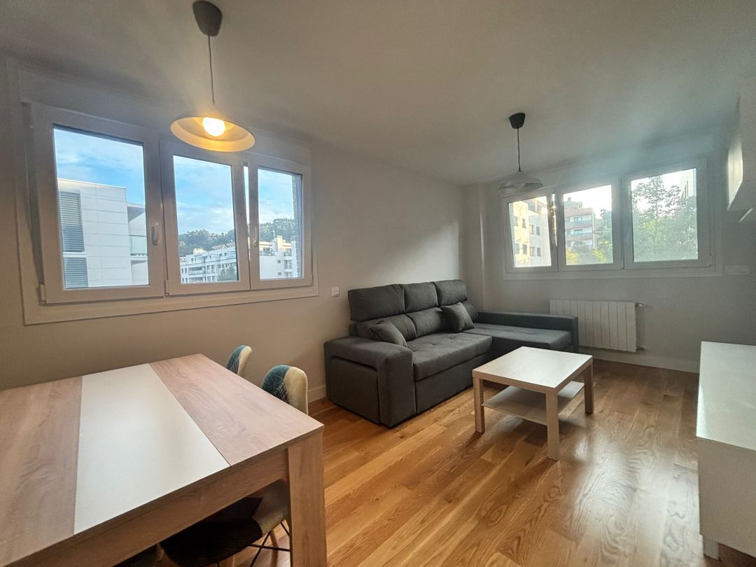 Living room of Flat to rent in Urduliz  with Heating, Terrace and Storage room