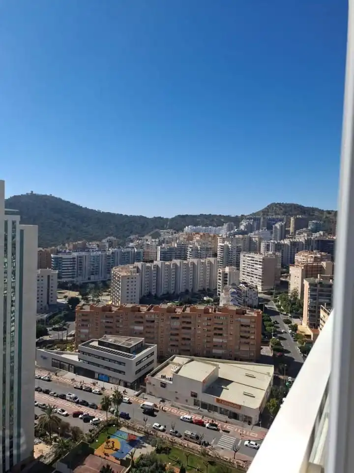 Außenansicht von Wohnung zum Verkauf in Villajoyosa / La Vila Joiosa mit Klimaanlage, Terrasse und Abstellraum