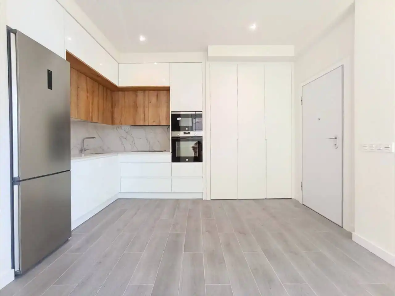 Kitchen of Flat for sale in Burgos  with Heating, Furnished and Alarm