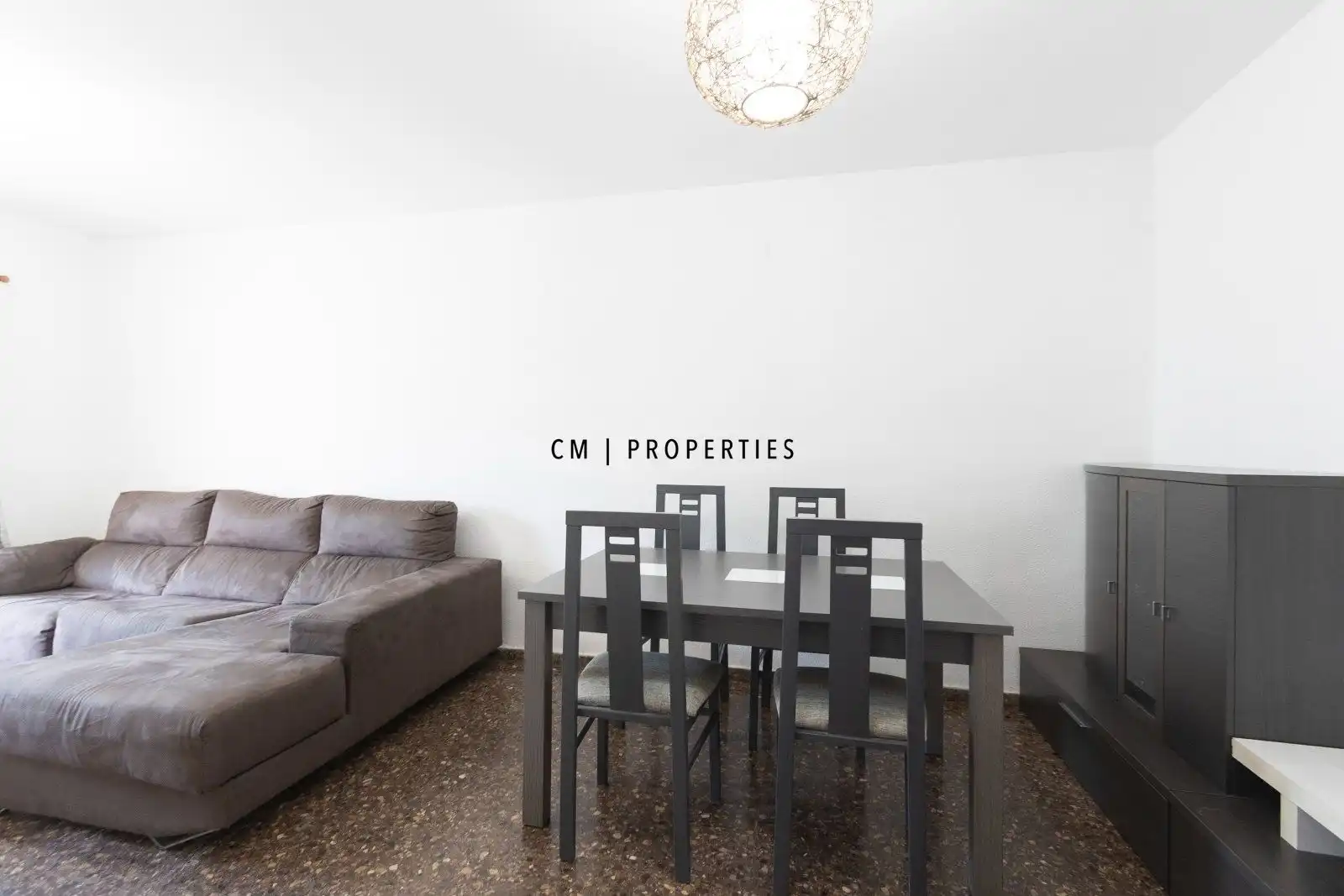 Wohnzimmer von Haus oder Chalet zur Miete in Manises mit Klimaanlage, Terrasse und Möbliert