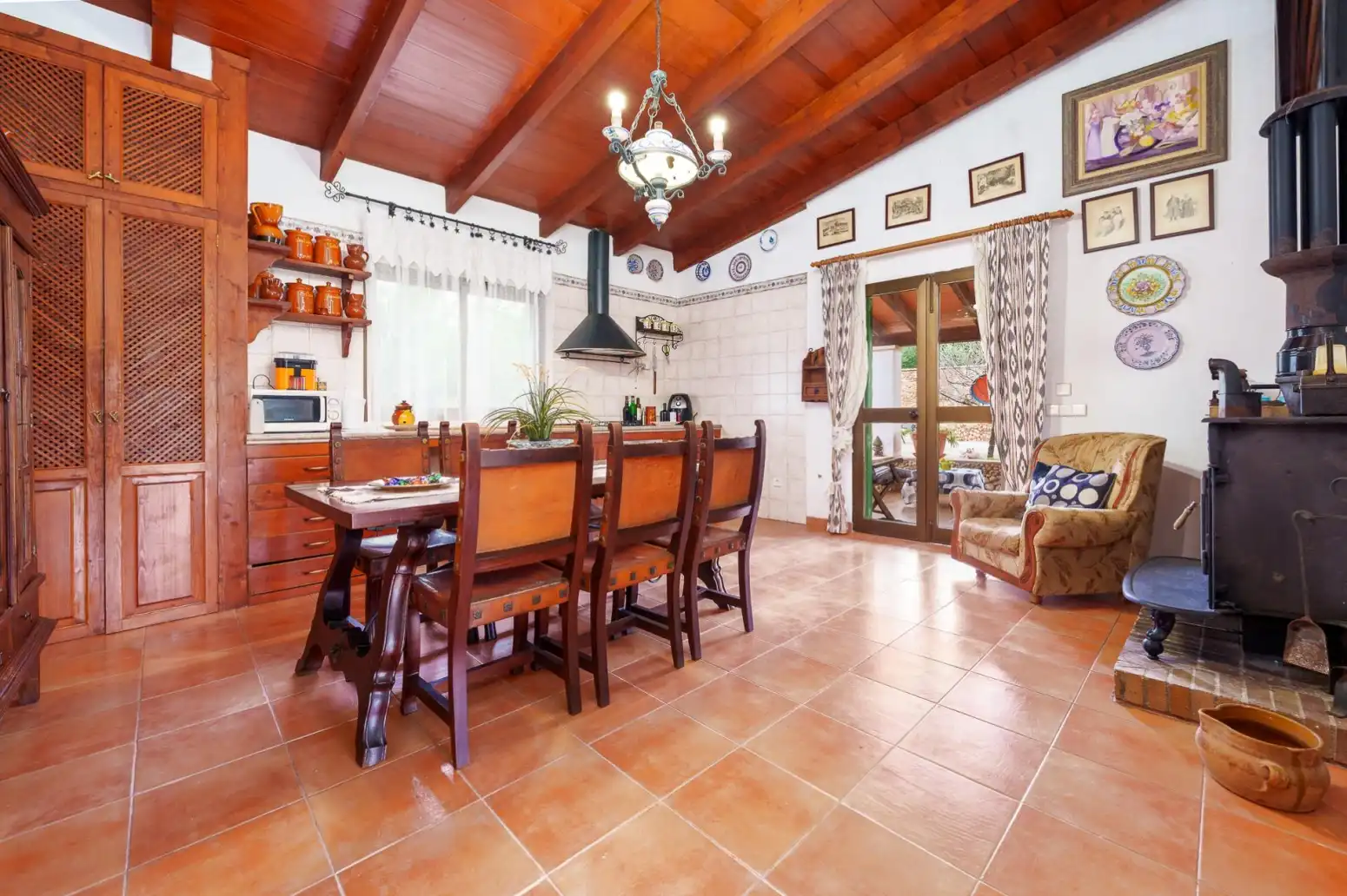Comedor de Finca rústica en venta en Marratxí con Aire acondicionado, Calefacción y Piscina