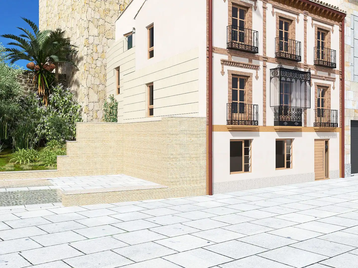 Exterior view of Flat for sale in Salamanca  with Air Conditioner, Heating and Balcony