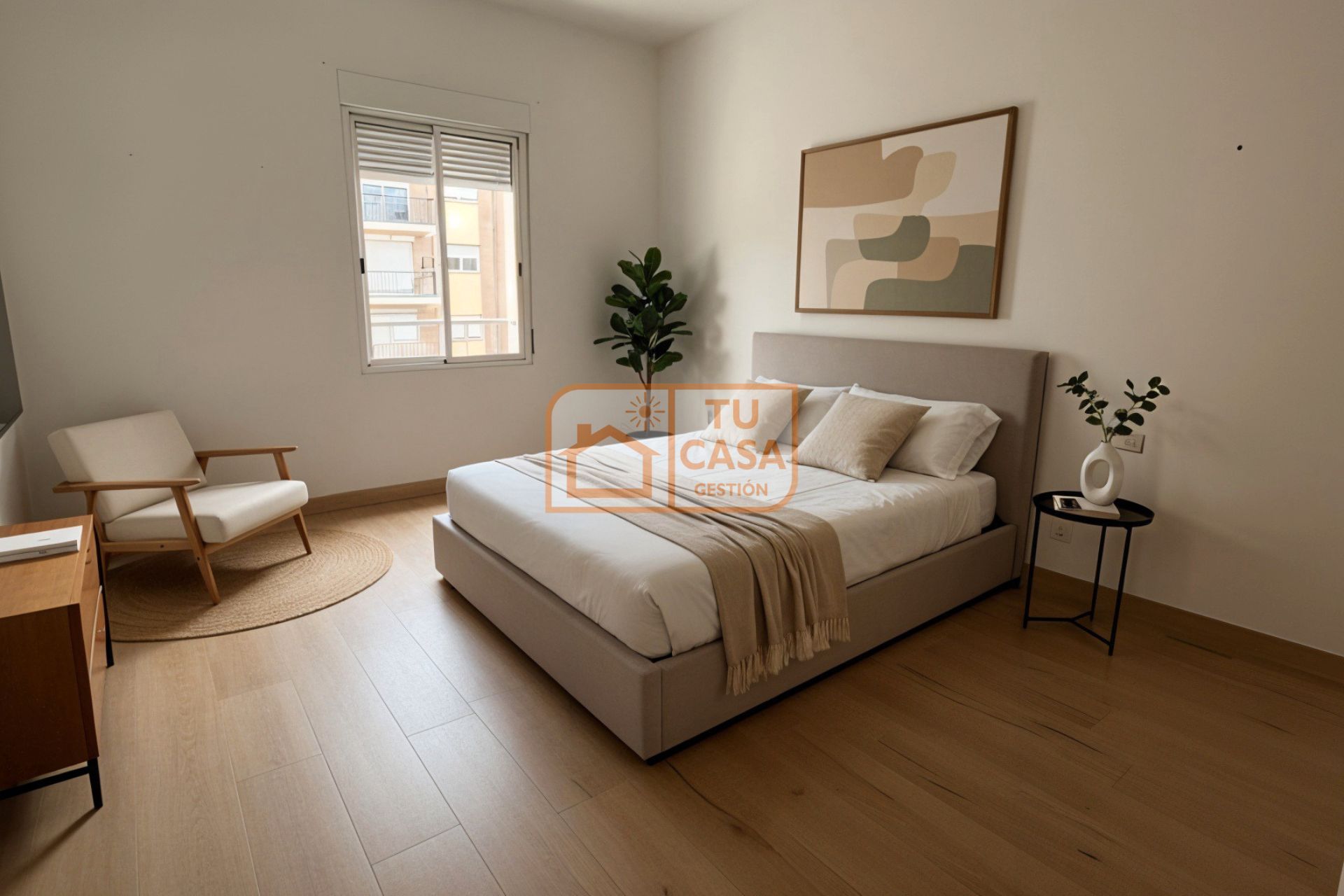 Bedroom of Flat for sale in Cáceres Capital  with Terrace, Storage room and Balcony