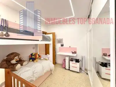 Bedroom of Flat for sale in Las Gabias  with Air Conditioner, Heating and Community pool