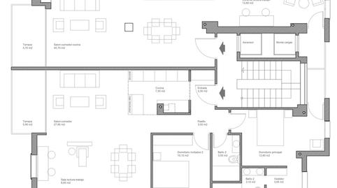 Foto 2 de Apartamento en venta en Ensanche Centro - Puerto, Málaga
