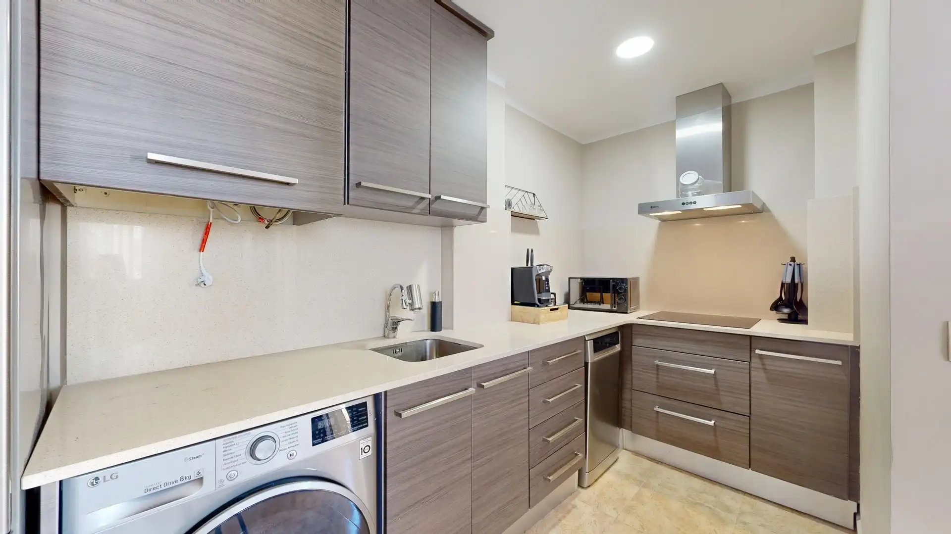 Cocina de Piso de alquiler en Chilches / Xilxes con Aire acondicionado, Calefacción y Terraza