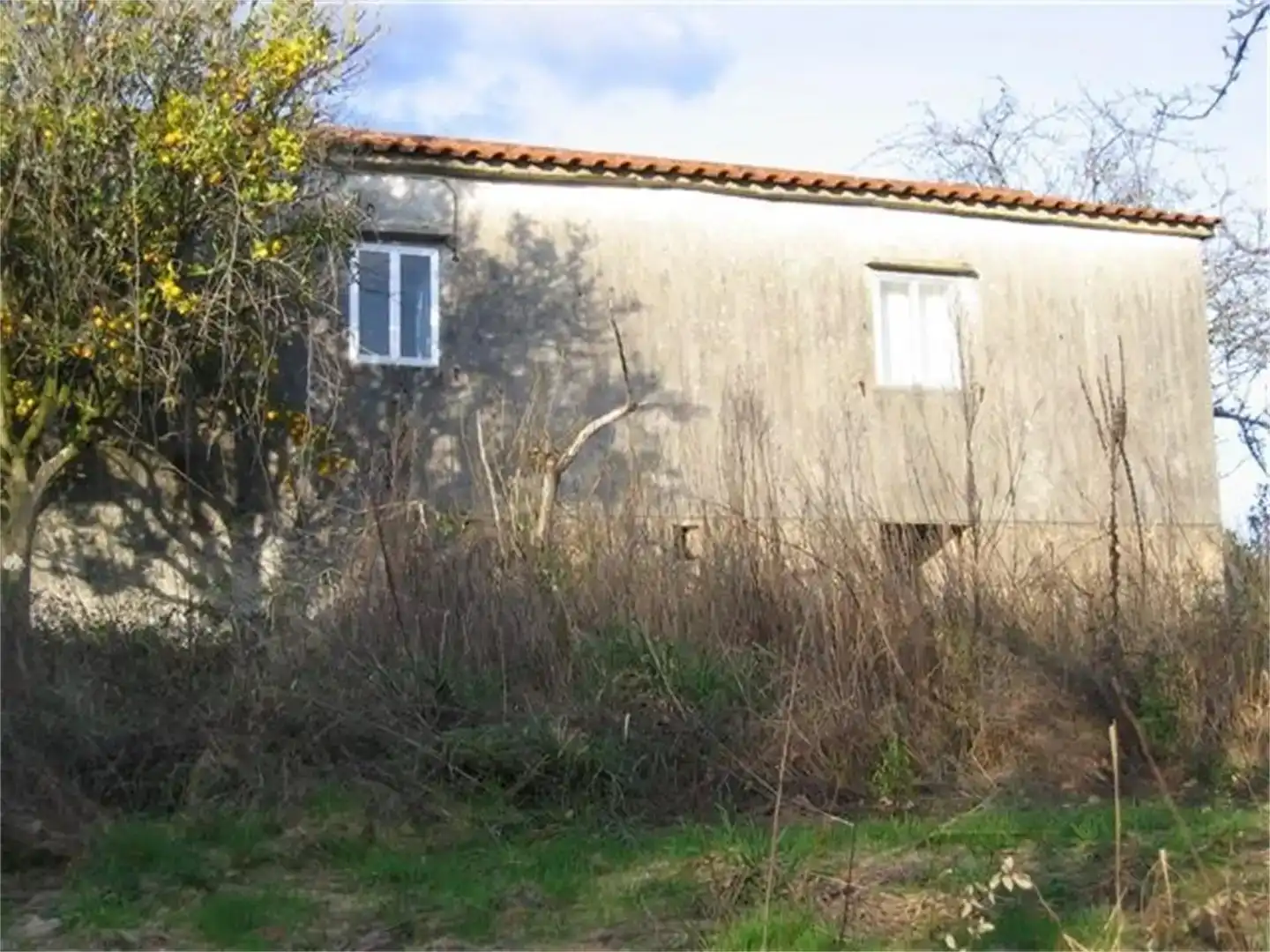 Vista exterior de Finca rústica en venda en Campo Lameiro amb Balcó