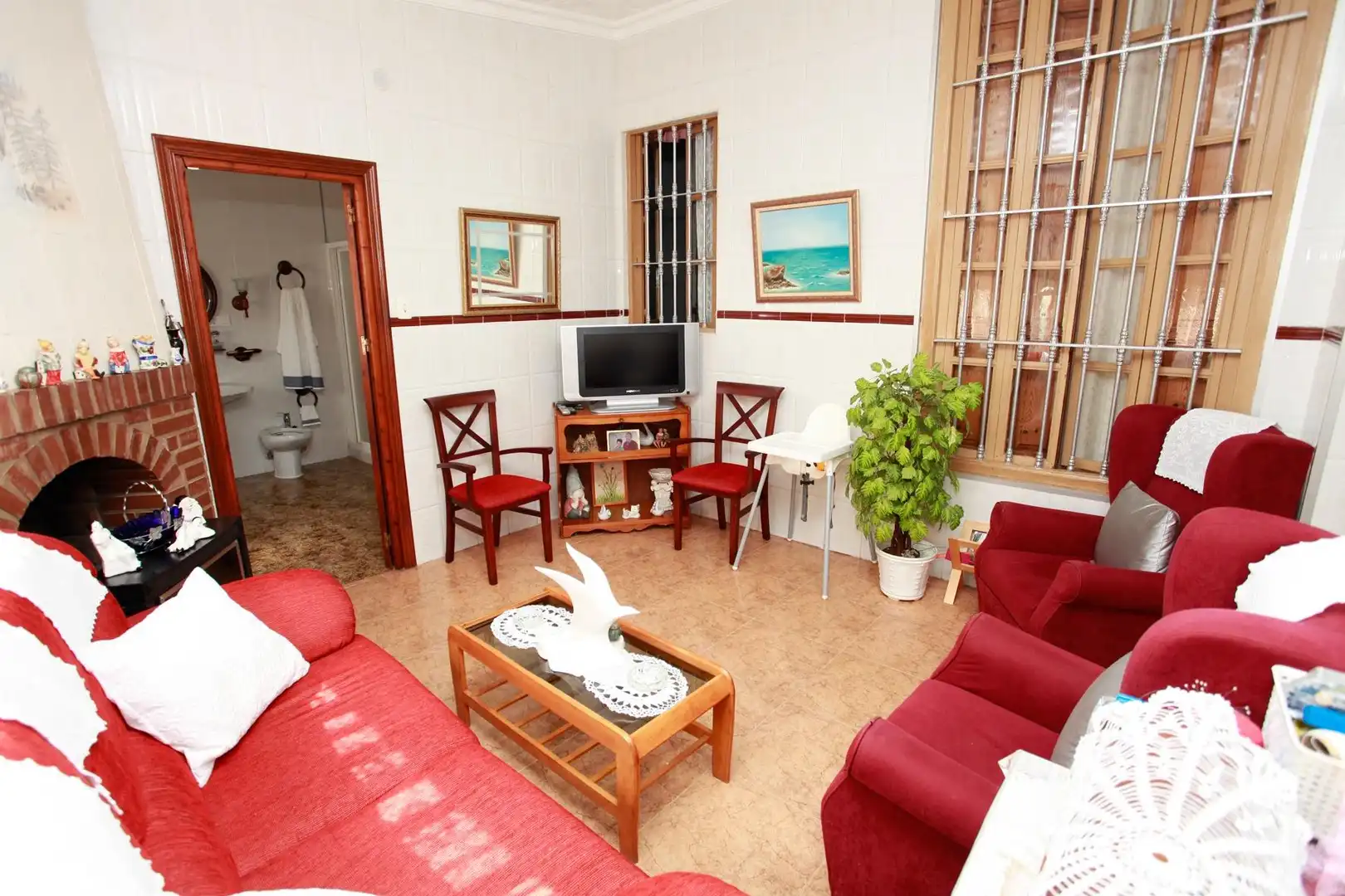 Sala d'estar de Casa o xalet en venda en Cartagena amb Terrassa i Traster