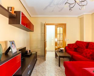 Living room of Single-family semi-detached for sale in Pulpí  with Terrace, Furnished and Balcony